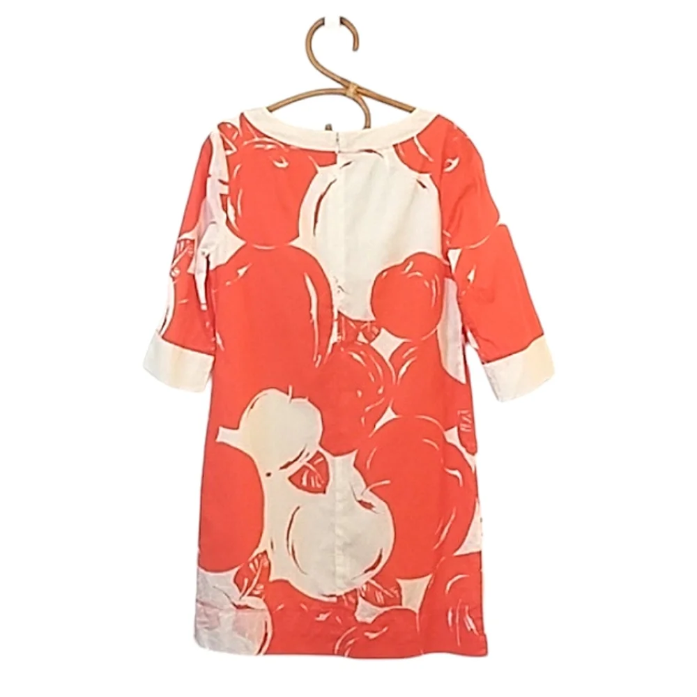 J. Crew Bold Apple Mini Tunic Shift Dress Size Small - Picture 4 of 9